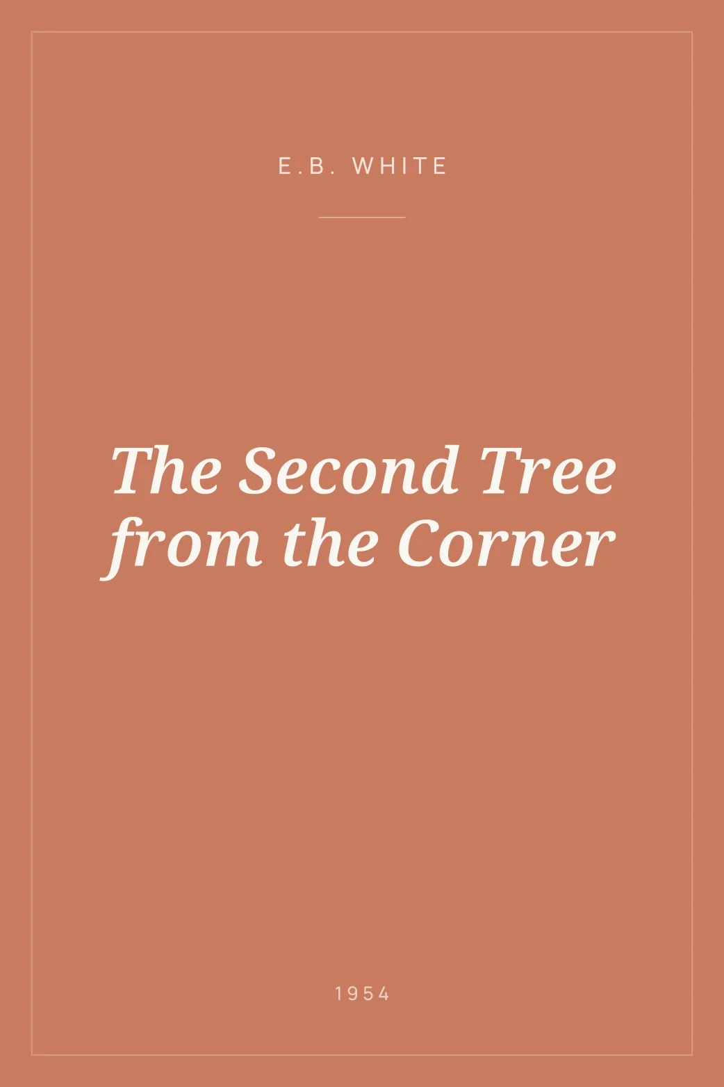 Portada de The Second Tree from the Corner