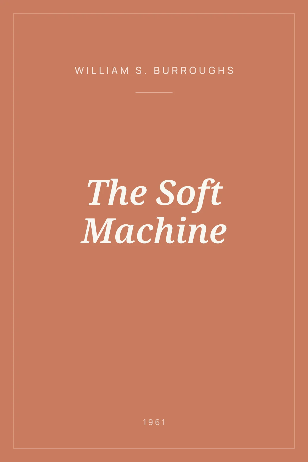 Portada de The Soft Machine