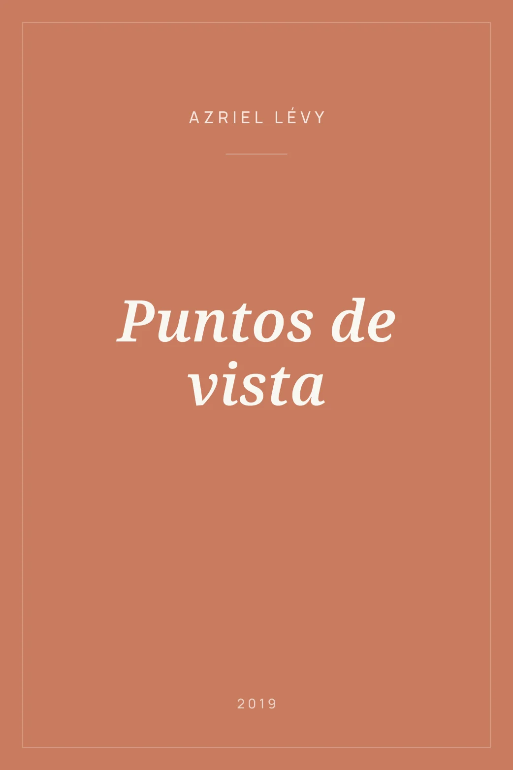 Portada de Puntos de vista