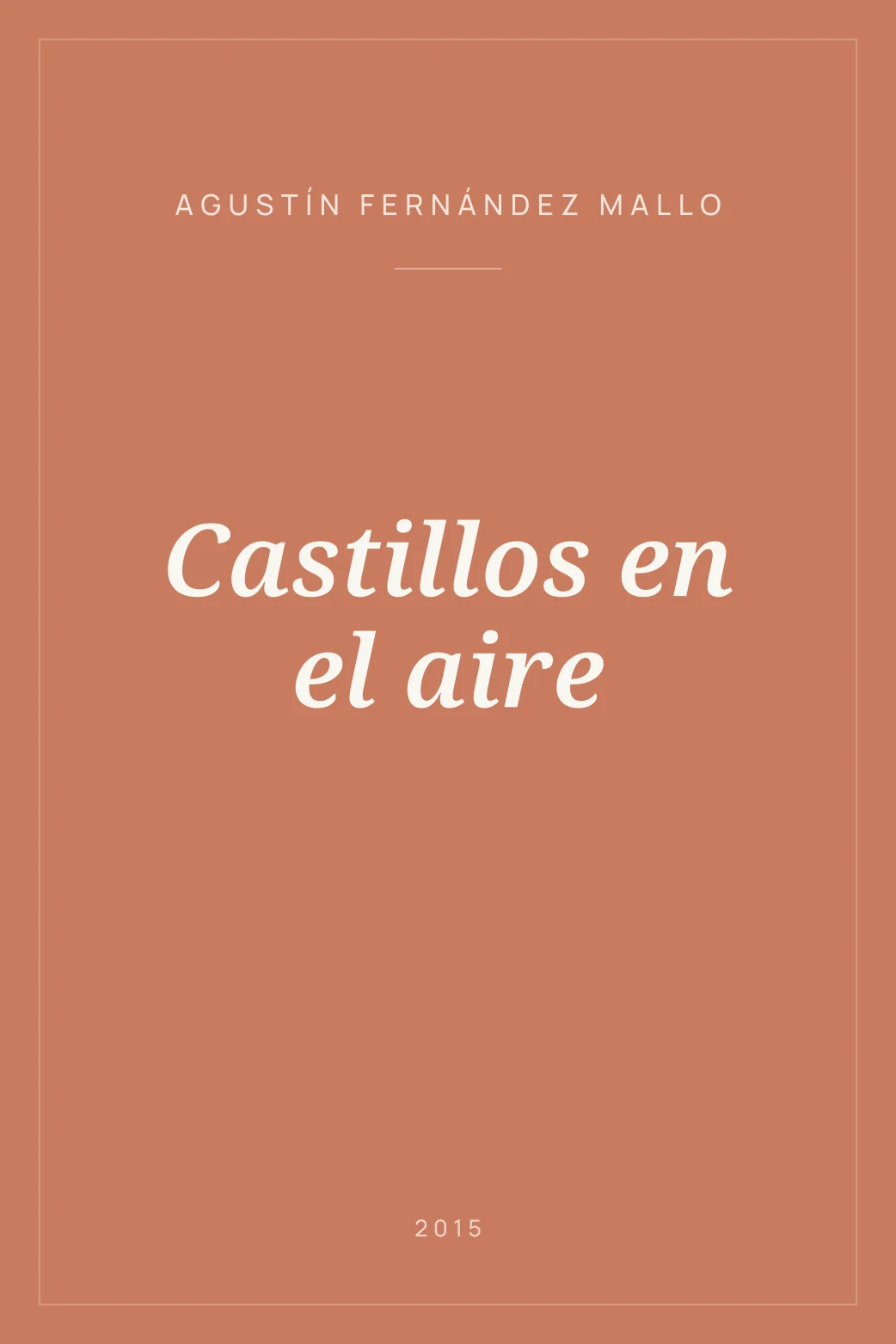 Portada de Castillos en el aire