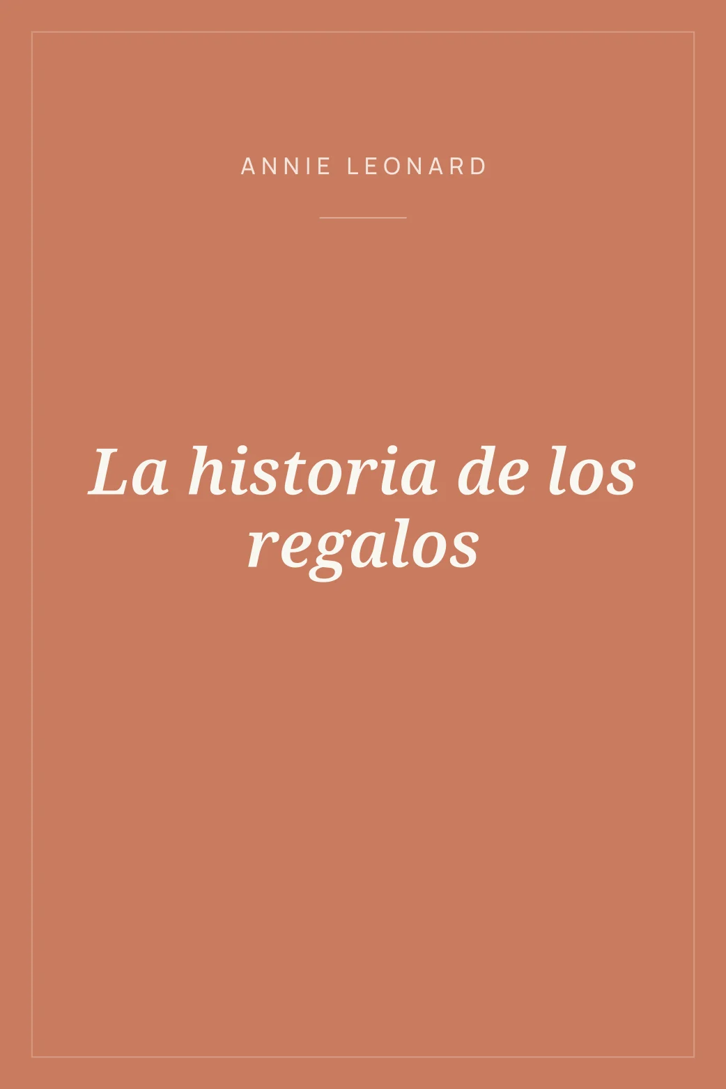 Portada de La historia de los regalos