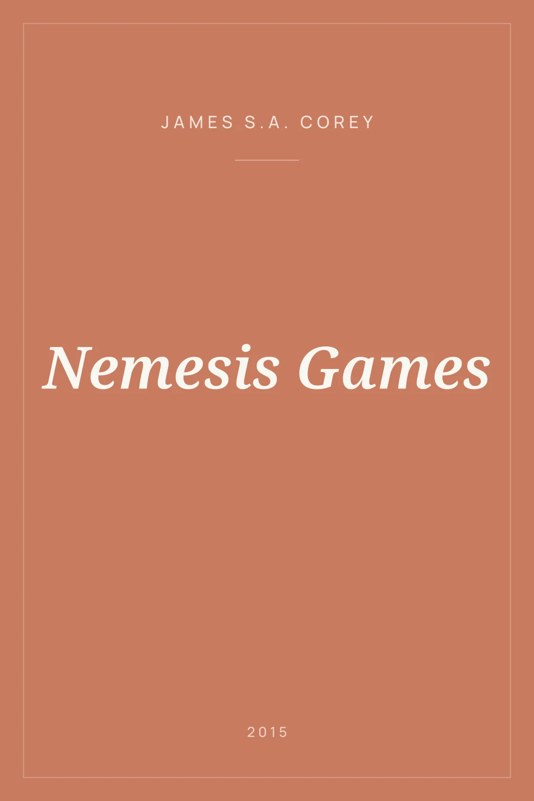 Portada de Nemesis Games