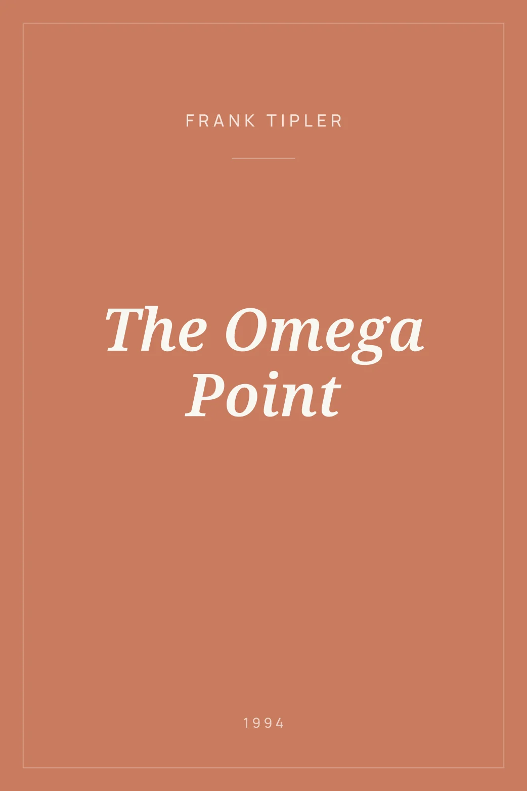 Portada de The Omega Point