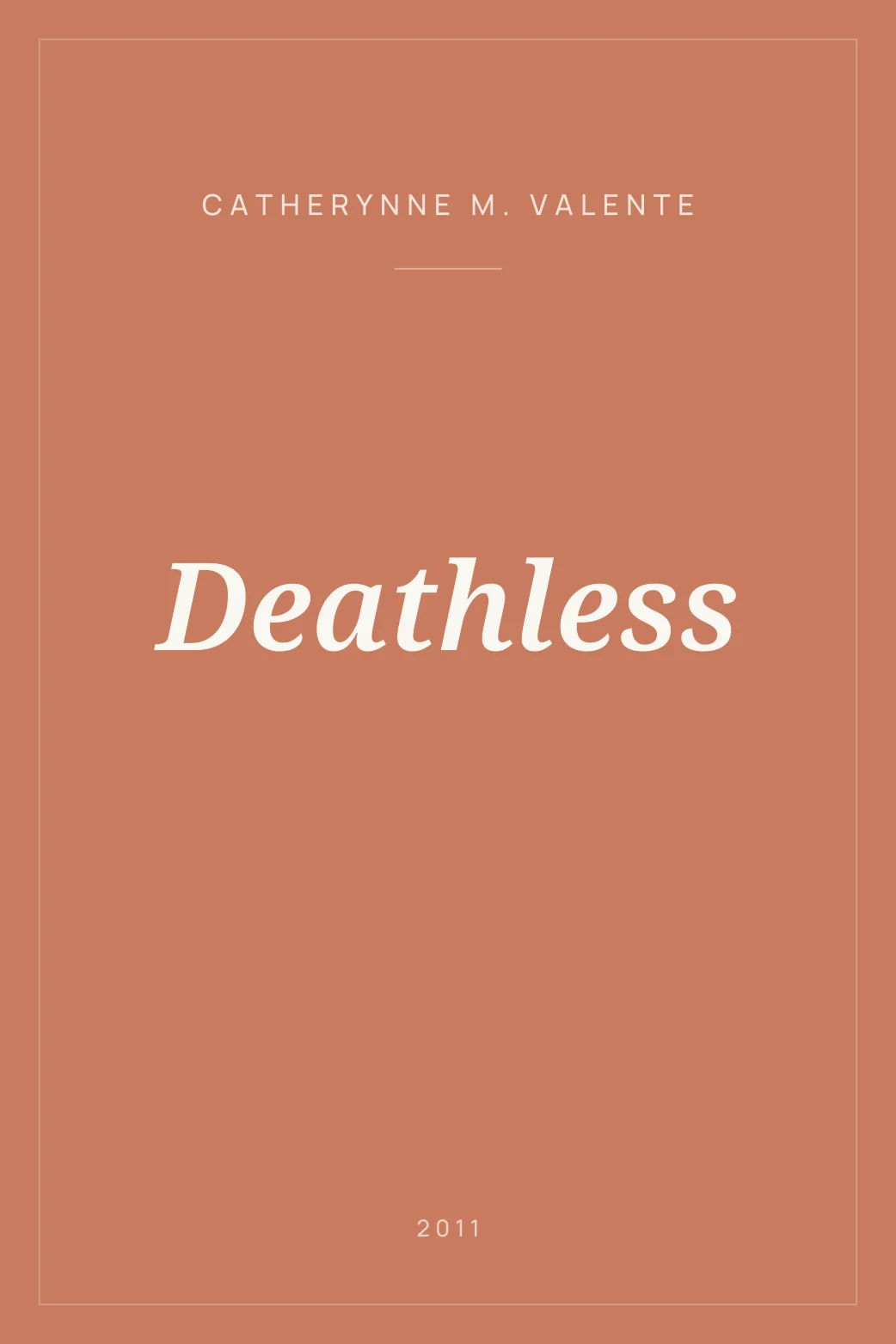 Portada de Deathless