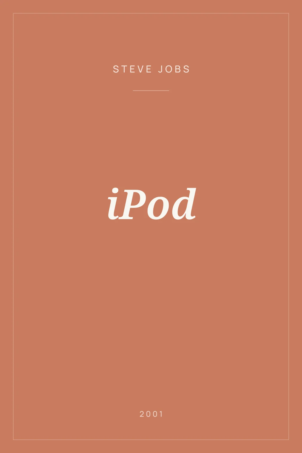 Portada de iPod
