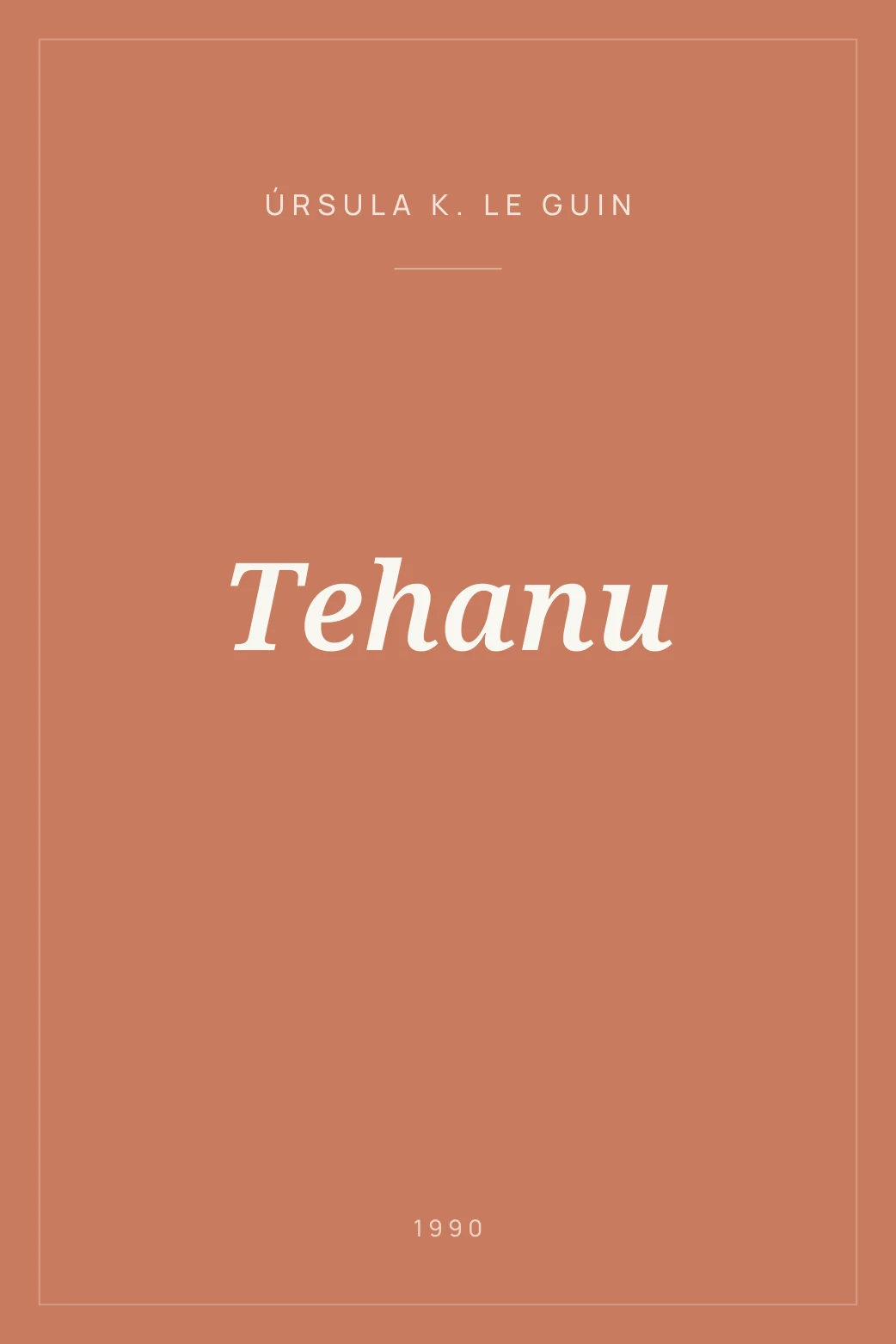 Portada de Tehanu