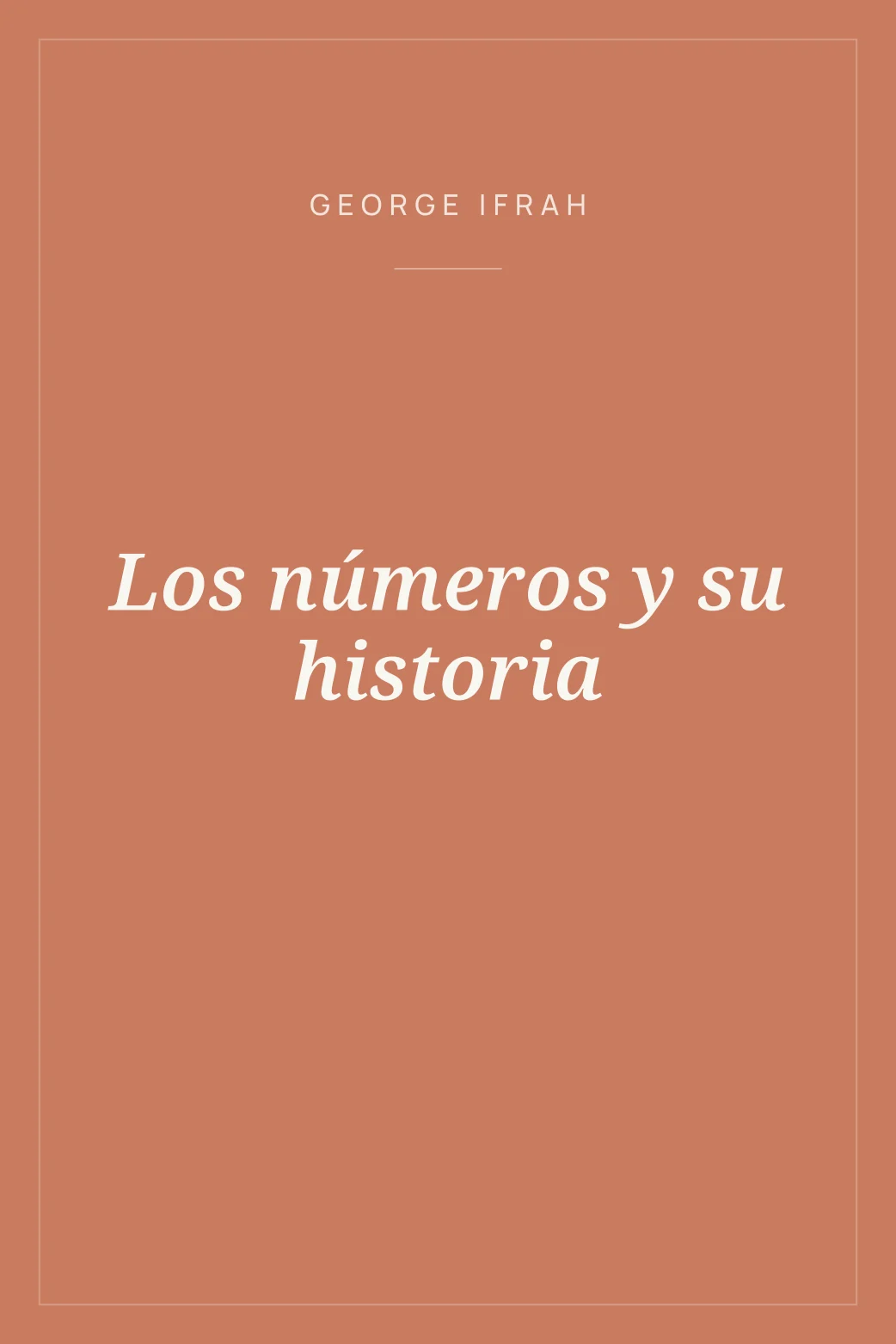 Portada de Los números y su historia