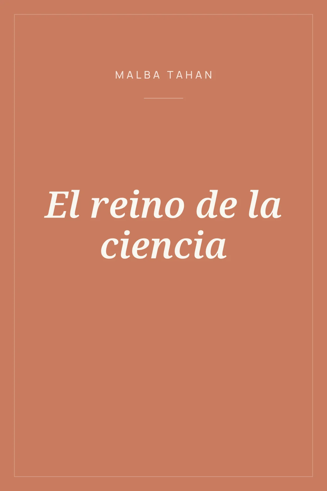 Portada de El reino de la ciencia