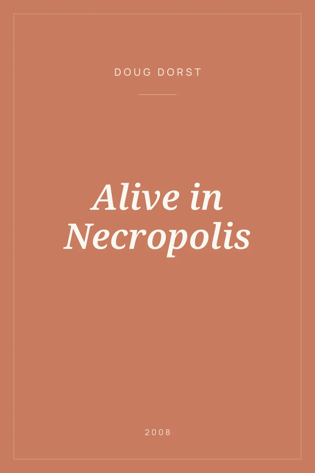 Portada de Alive in Necropolis