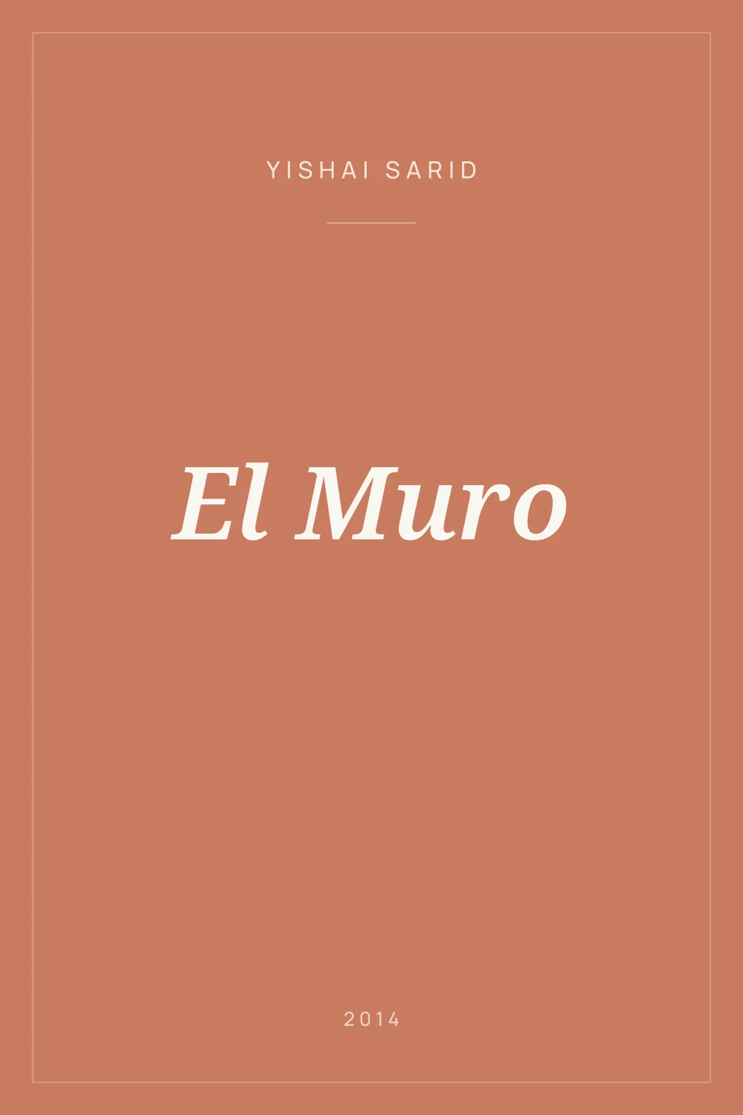 Portada de El Muro