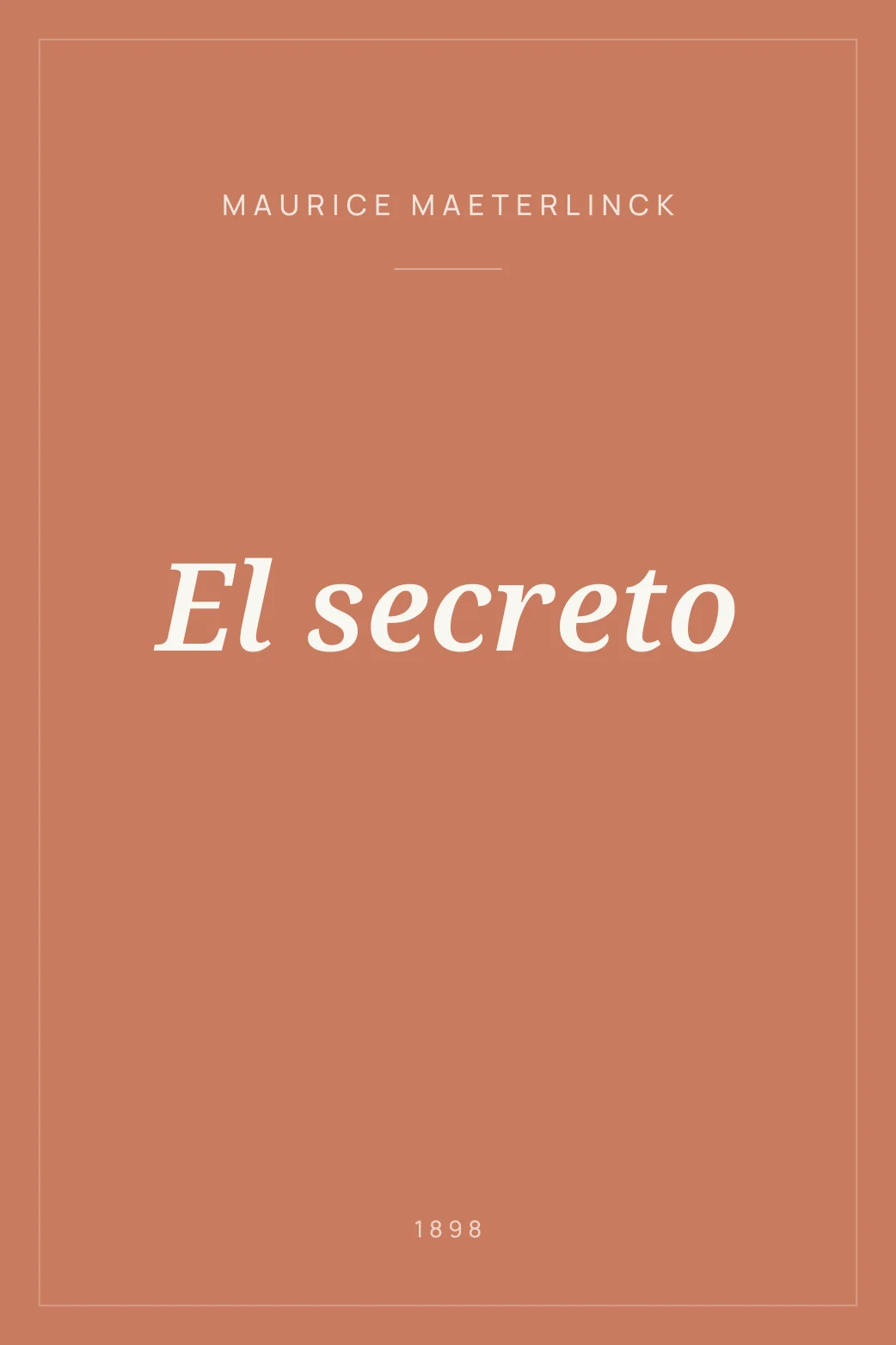 Portada de El secreto