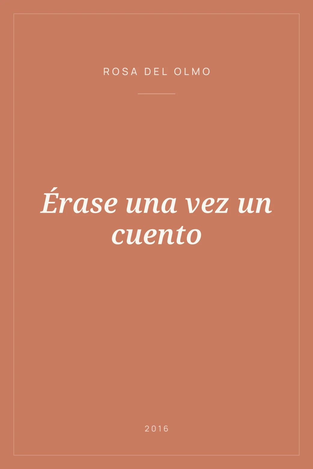 Portada de Érase una vez un cuento