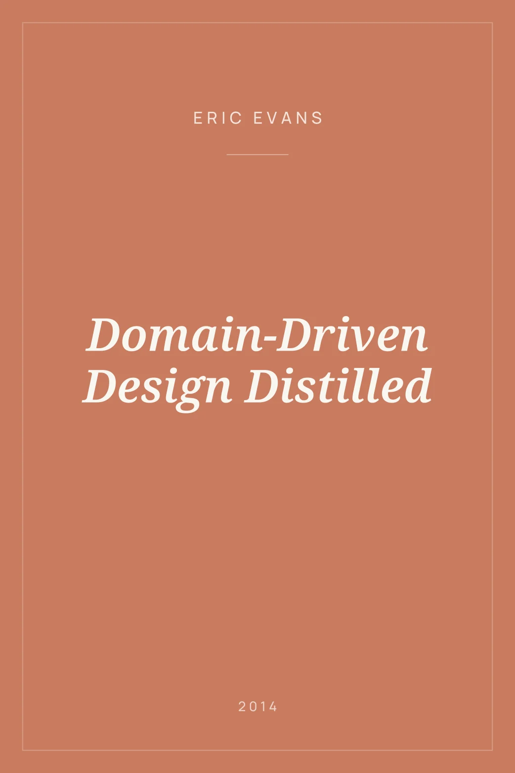 Portada de Domain-Driven Design Distilled