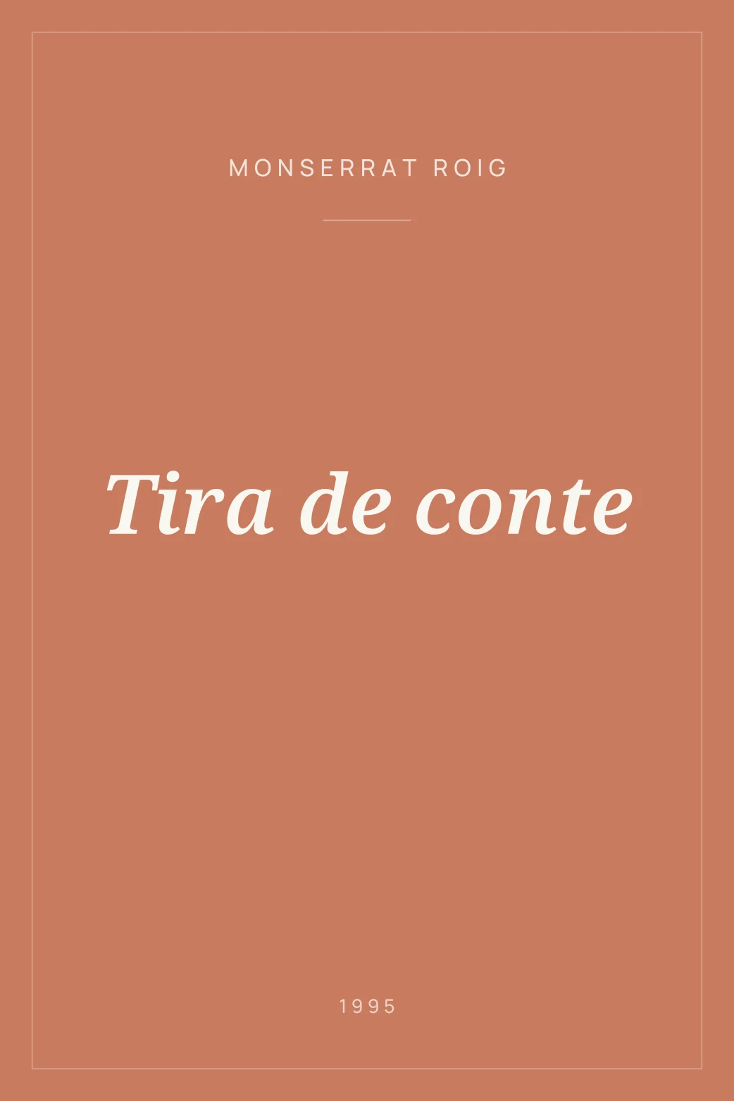 Portada de Tira de conte