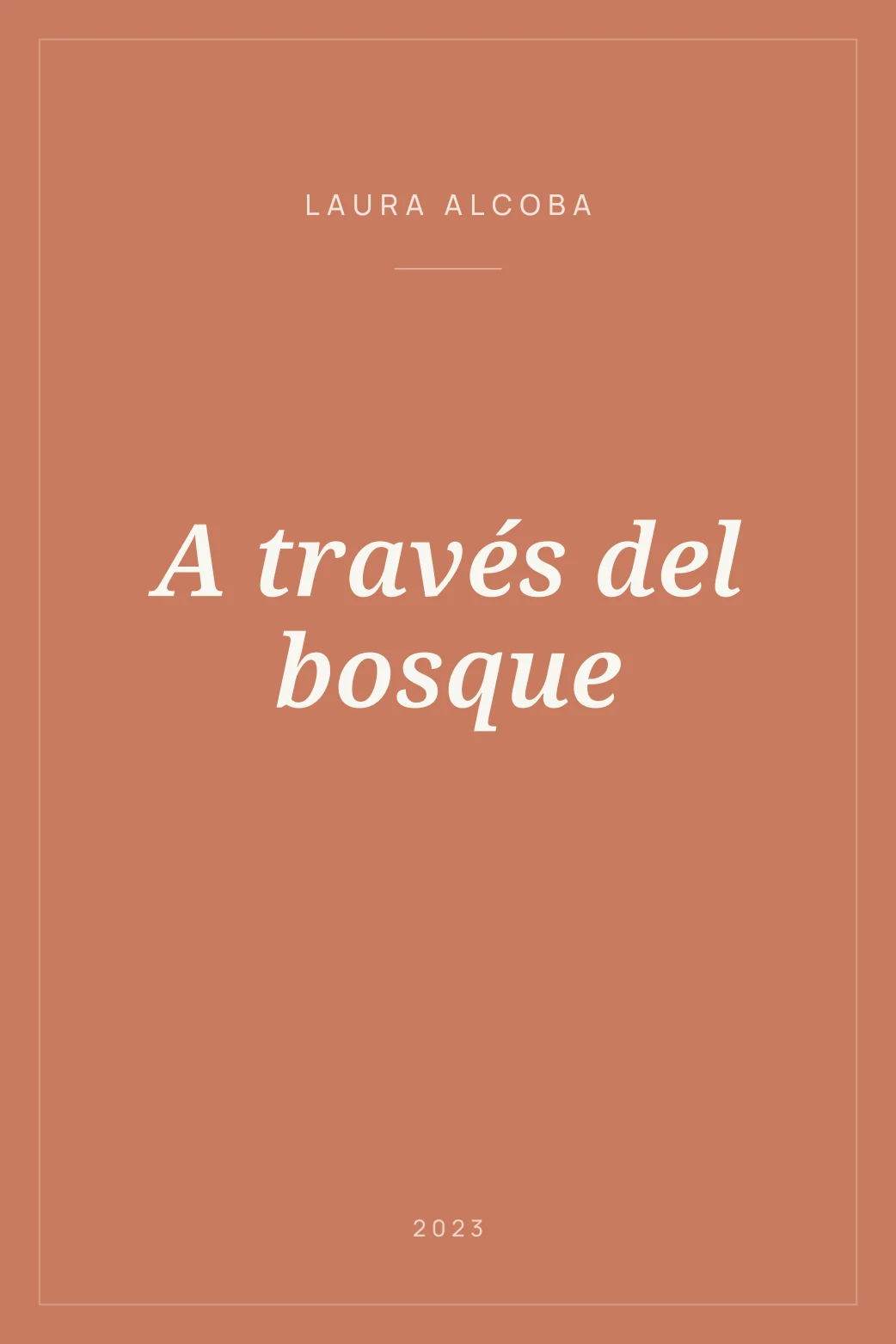 Portada de A través del bosque