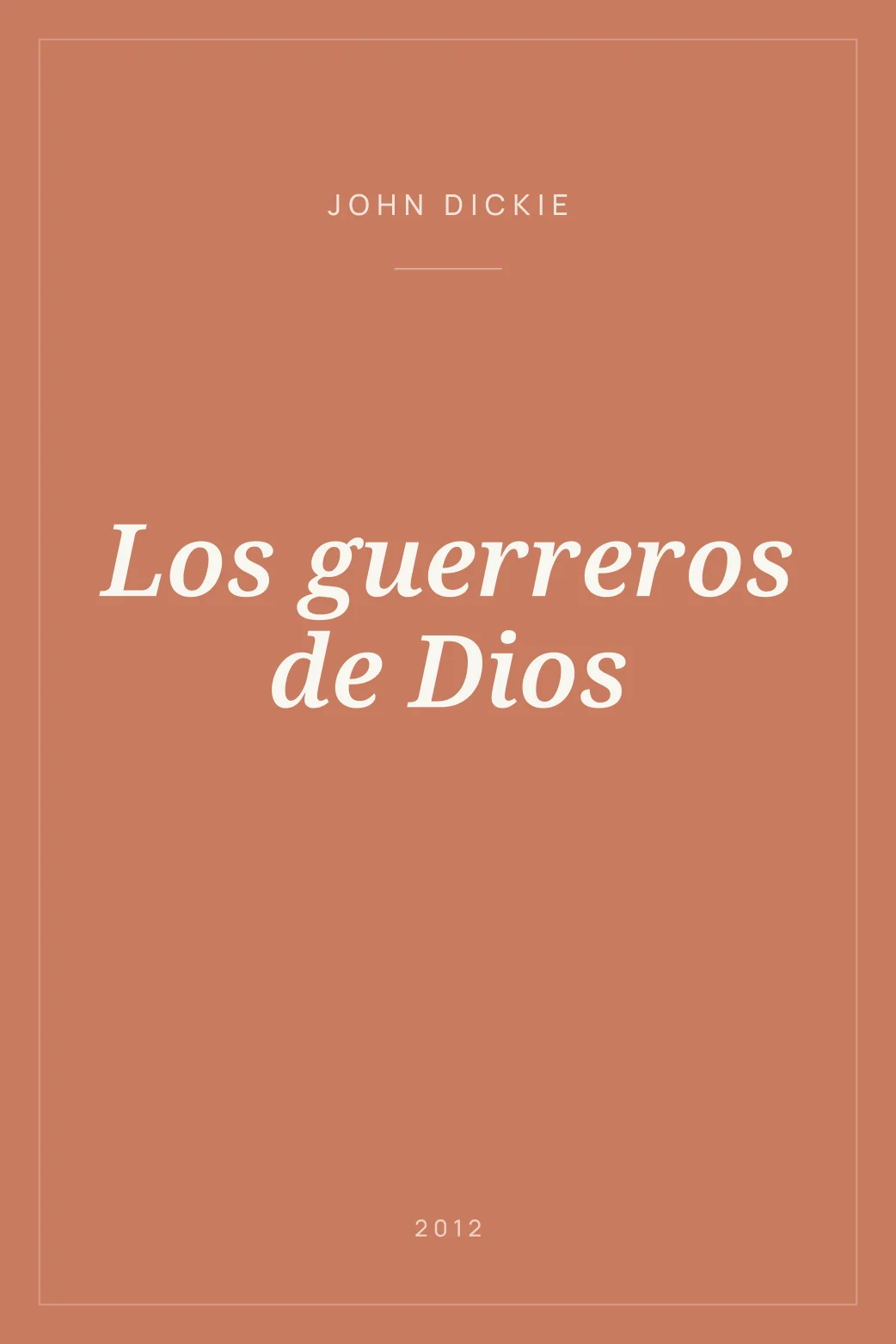 Portada de Los guerreros de Dios