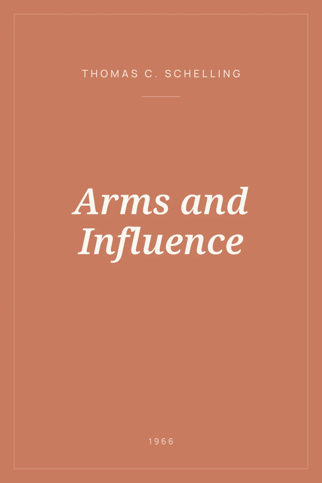 Portada de Arms and Influence