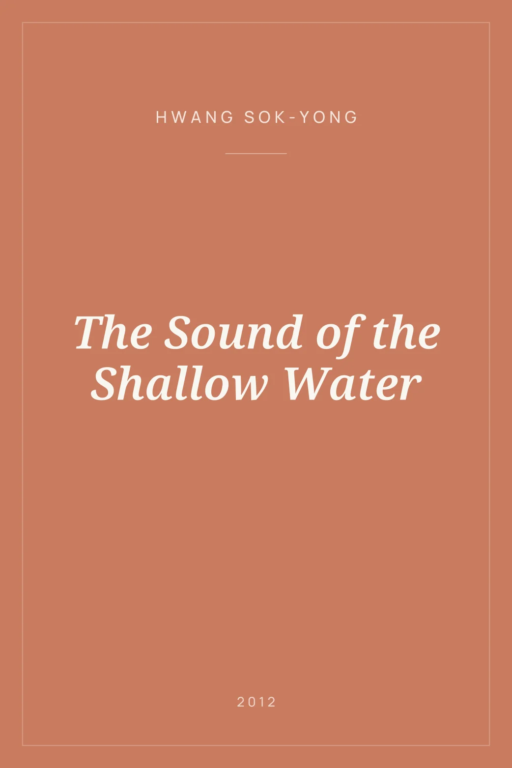 Portada de The Sound of the Shallow Water