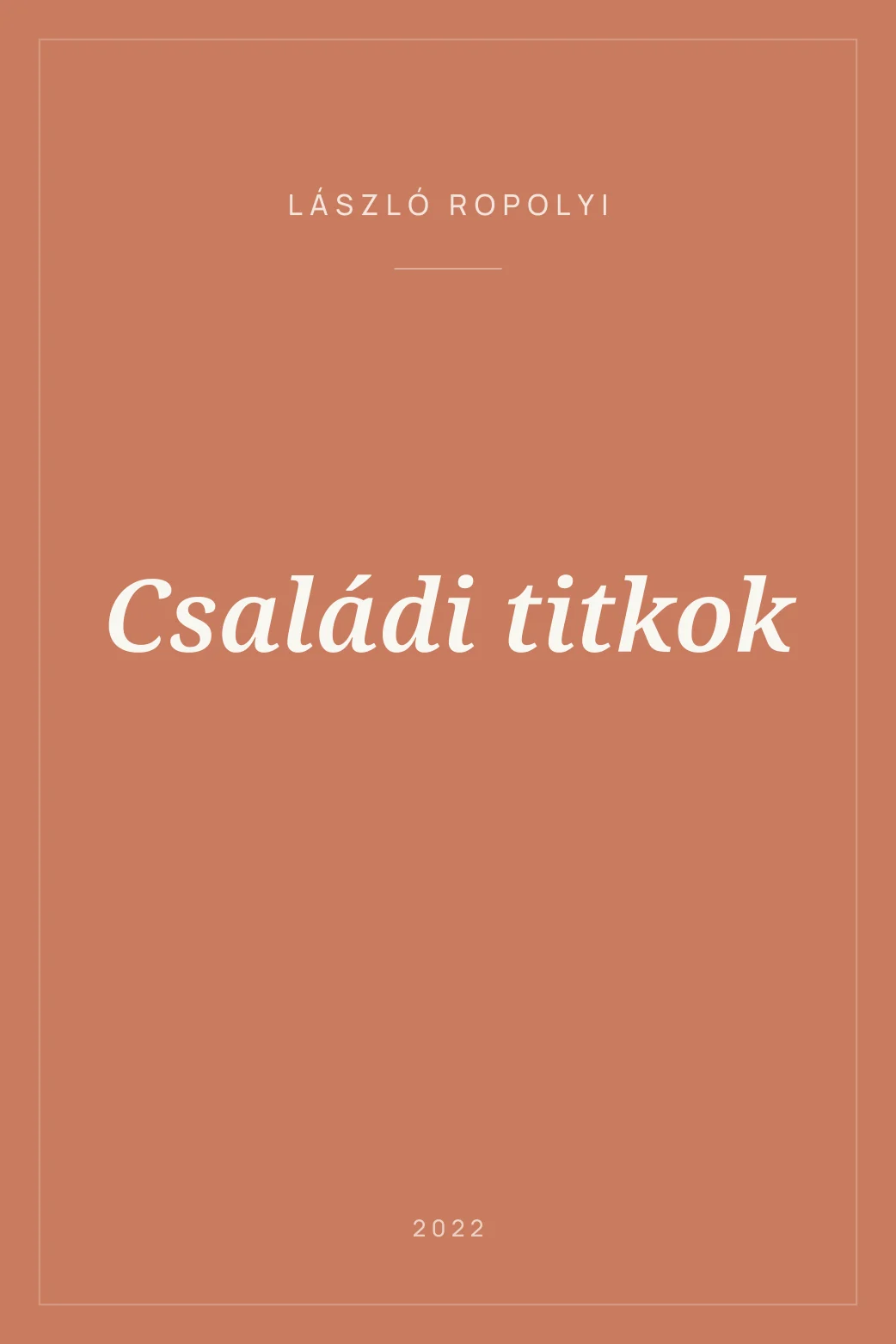 Portada de Családi titkok