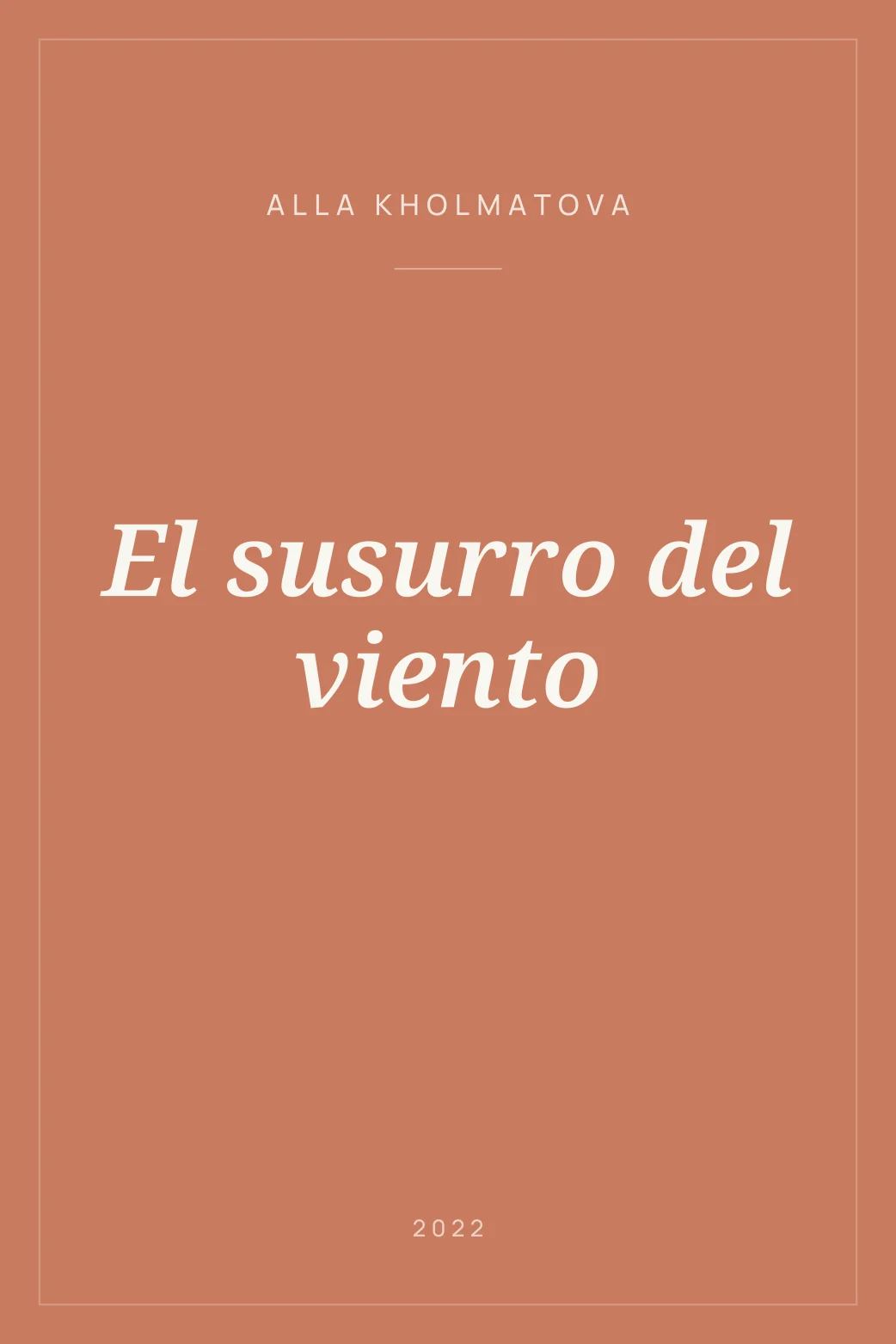 Portada de El susurro del viento