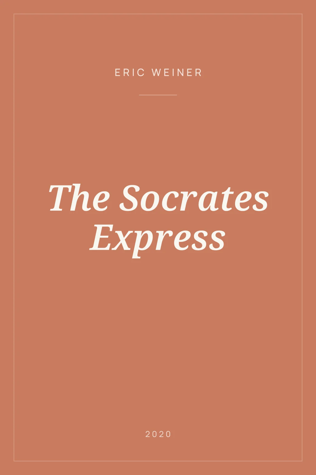 Portada de The Socrates Express