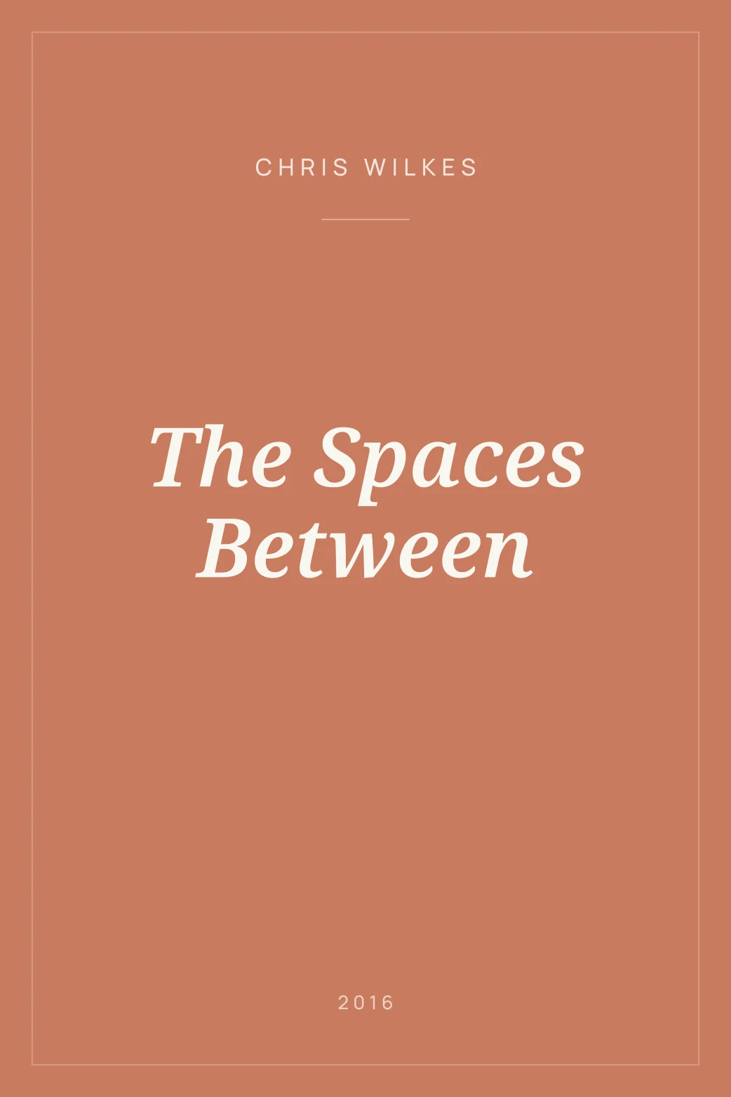 Portada de The Spaces Between