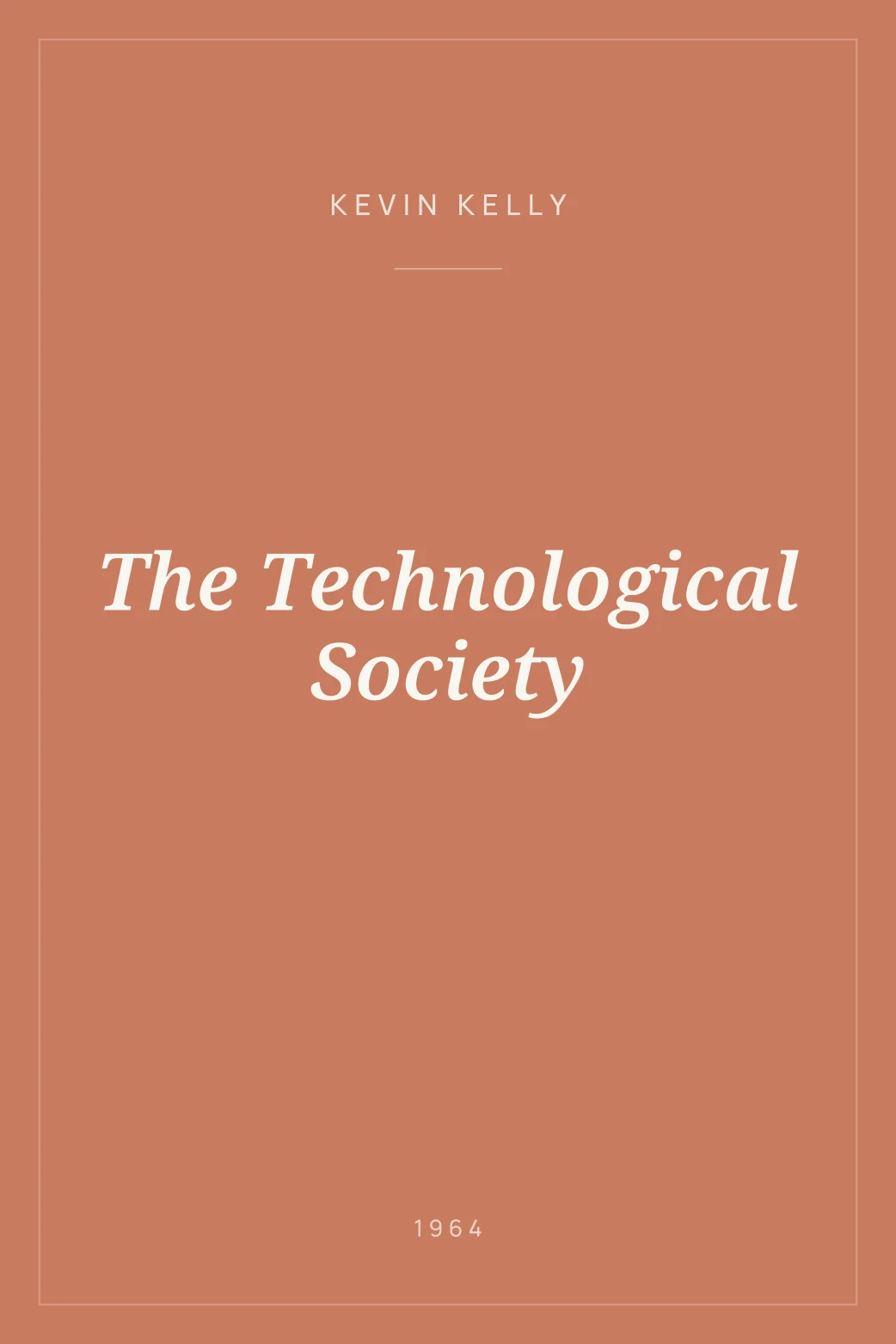 Portada de The Technological Society