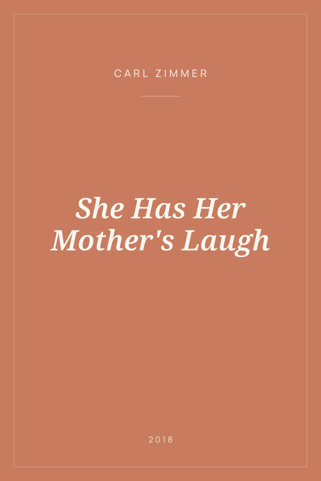 Portada de She Has Her Mother's Laugh