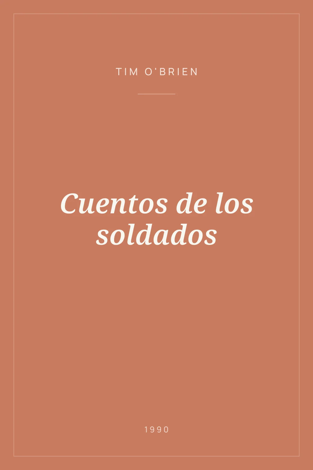 Portada de Cuentos de los soldados