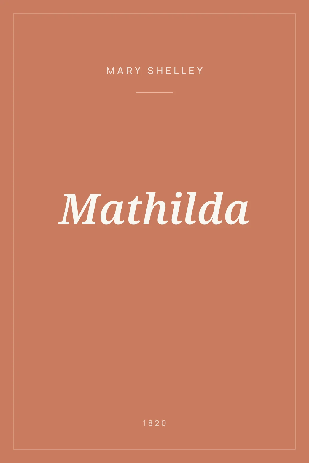 Portada de Mathilda