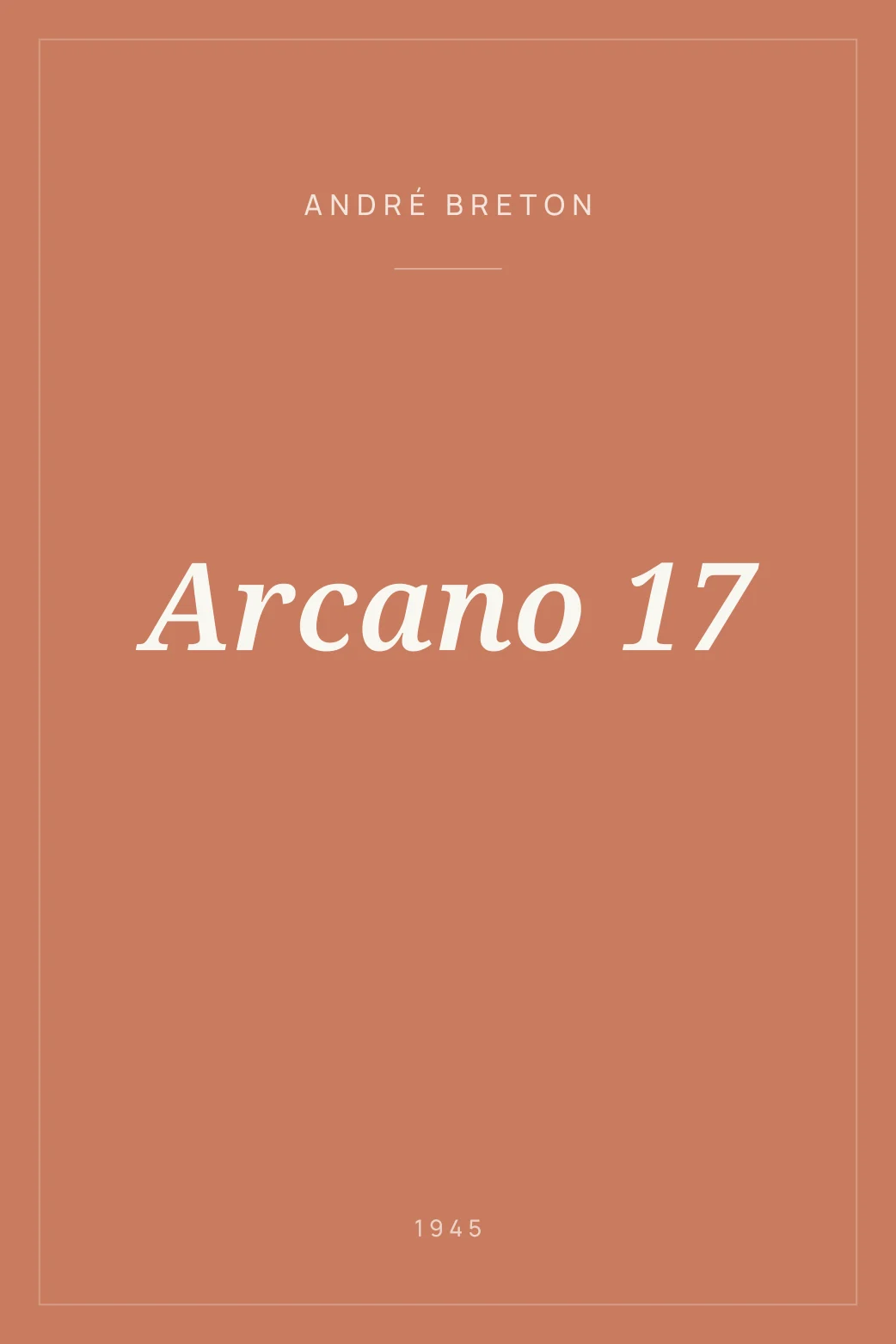 Portada de Arcano 17