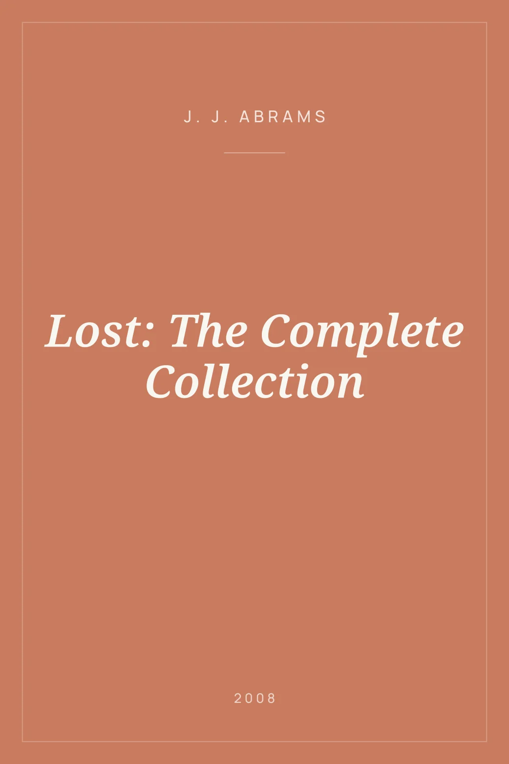 Portada de Lost: The Complete Collection