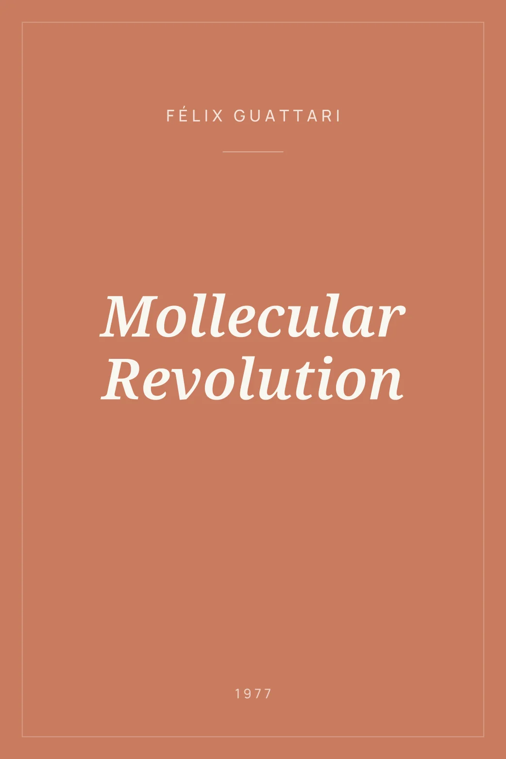 Portada de Mollecular Revolution