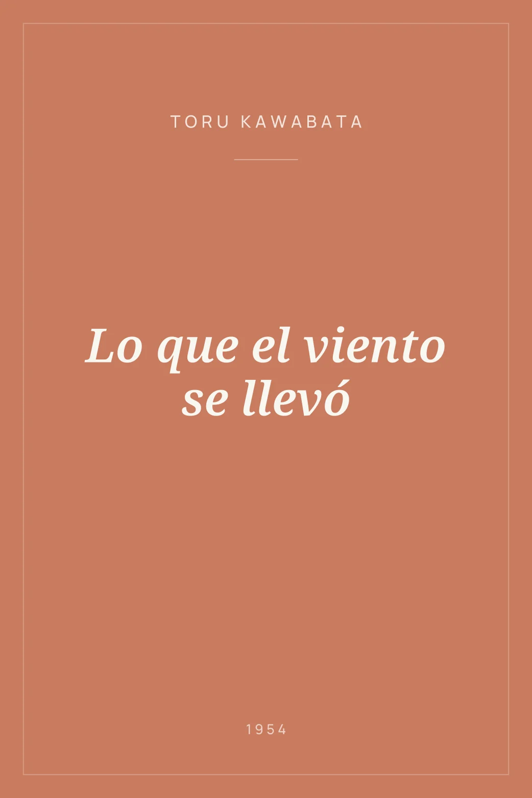 Portada de Lo que el viento se llevó