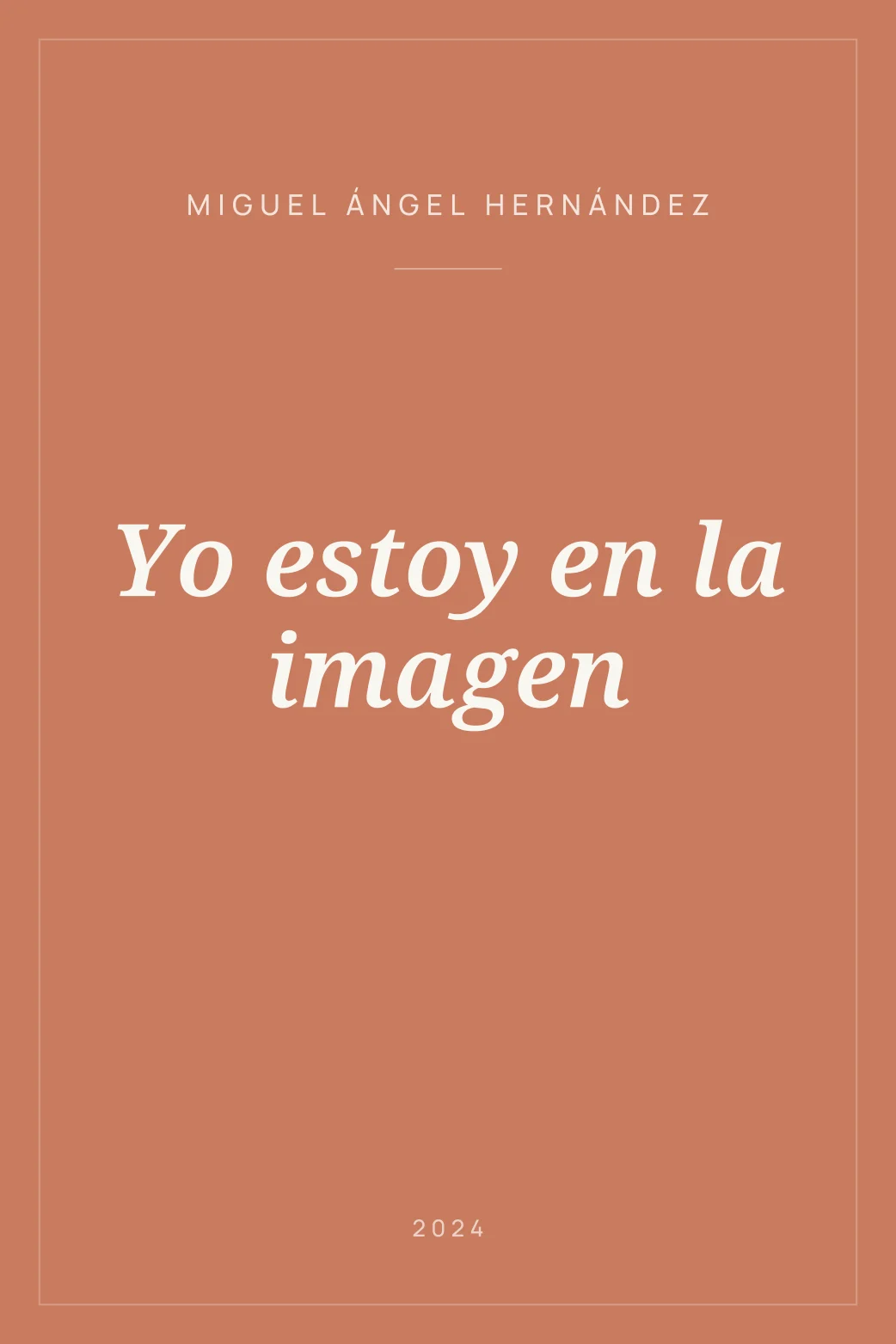 Portada de Yo estoy en la imagen