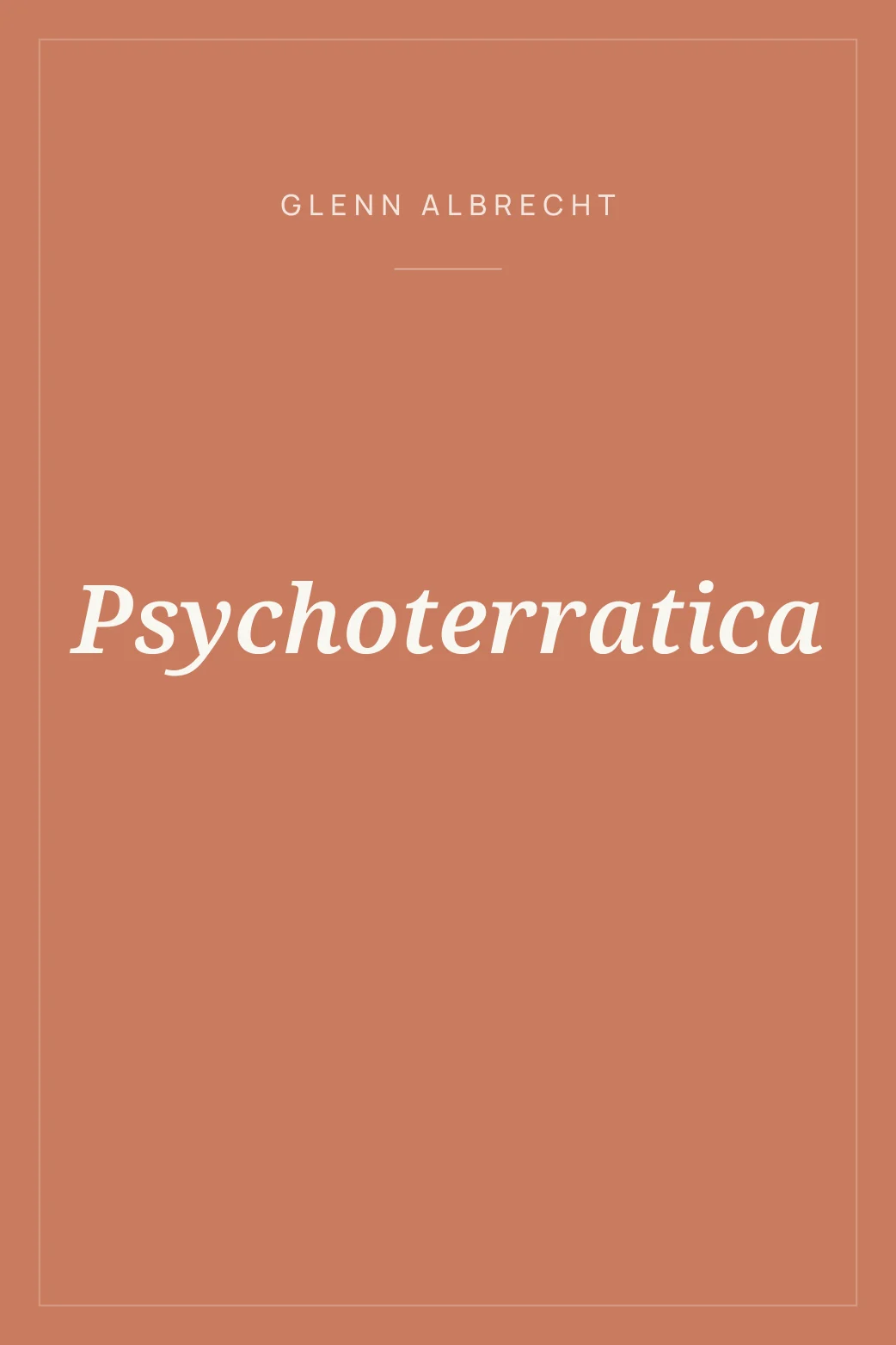 Portada de Psychoterratica