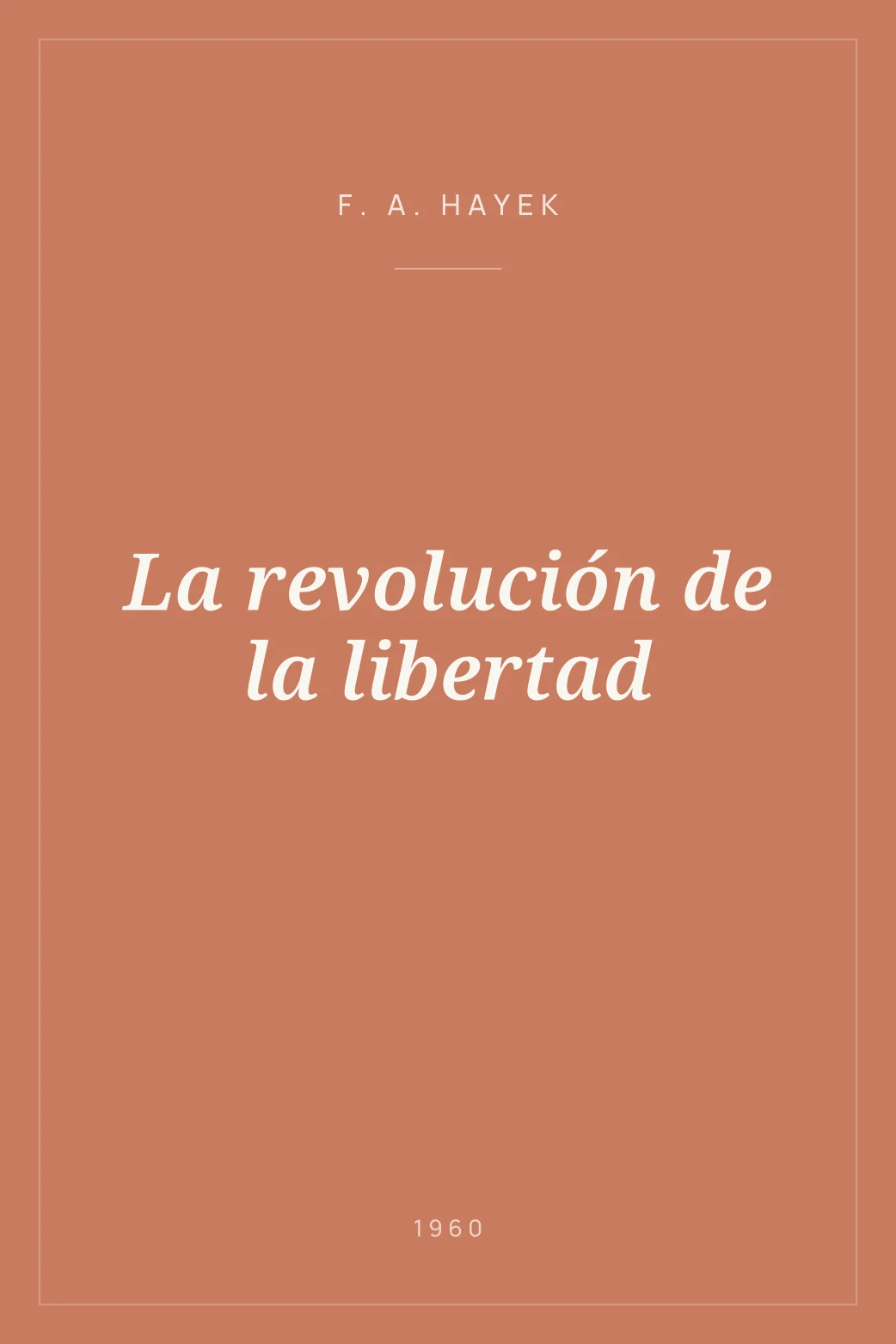 Portada de La revolución de la libertad