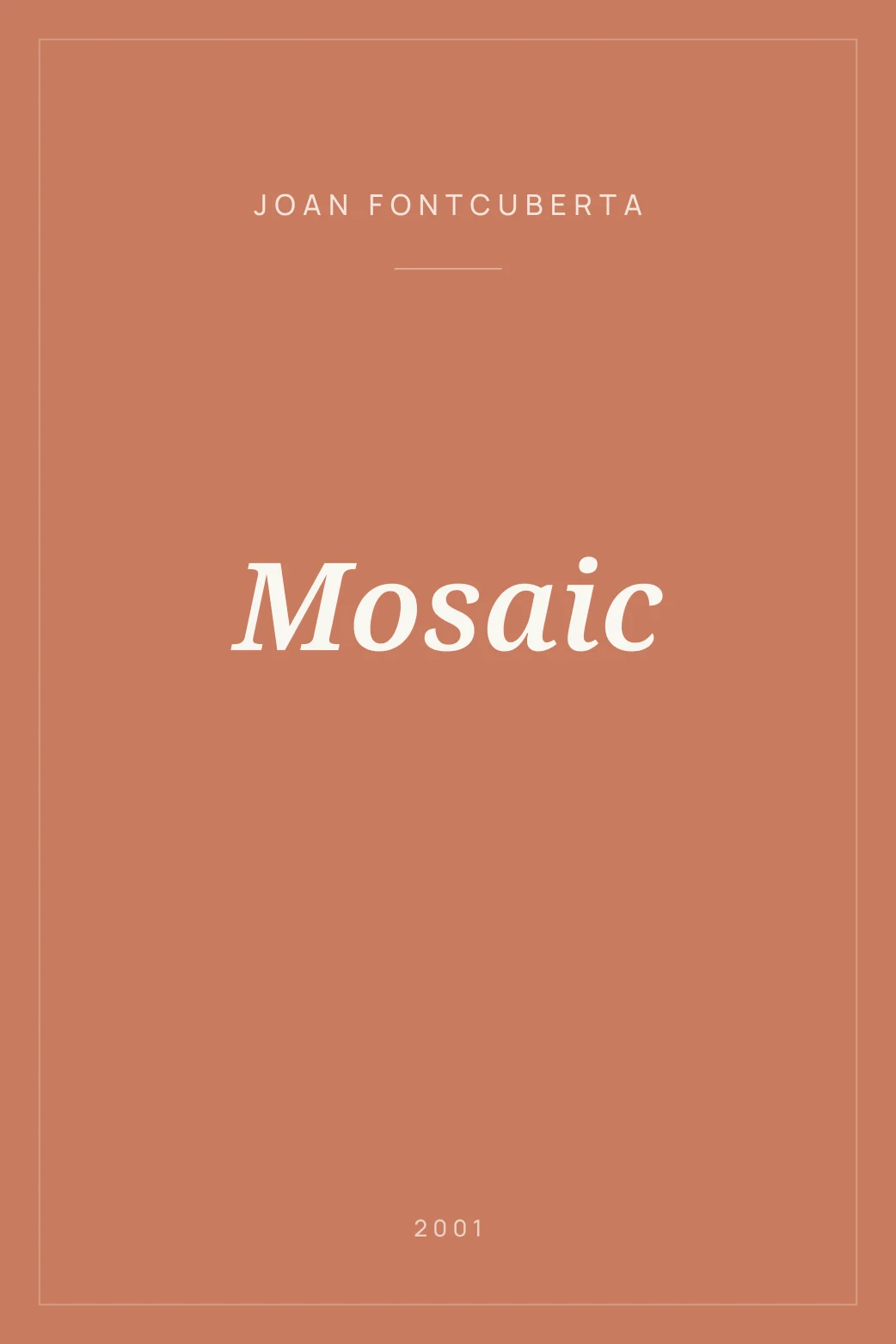 Portada de Mosaic