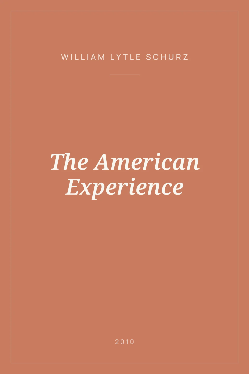 Portada de The American Experience