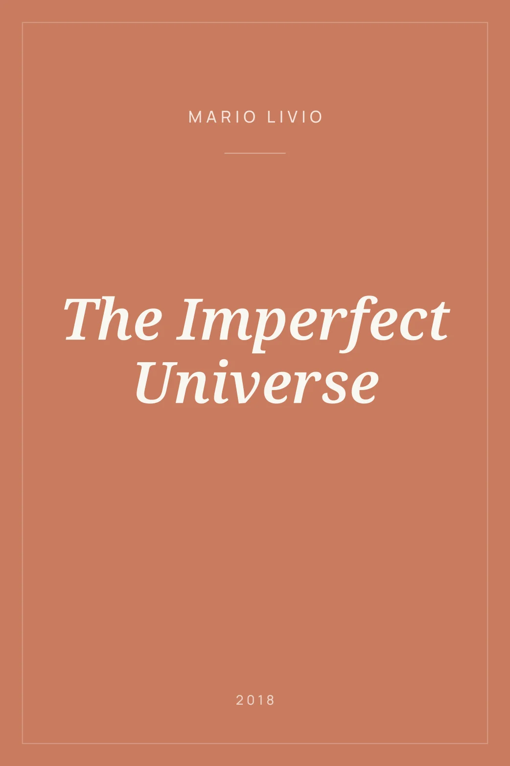 Portada de The Imperfect Universe