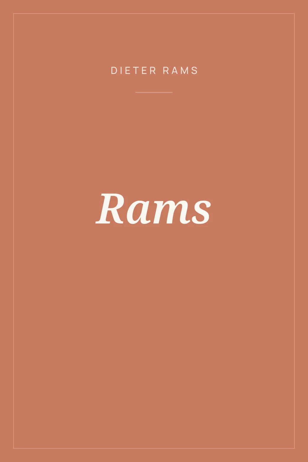 Portada de Rams