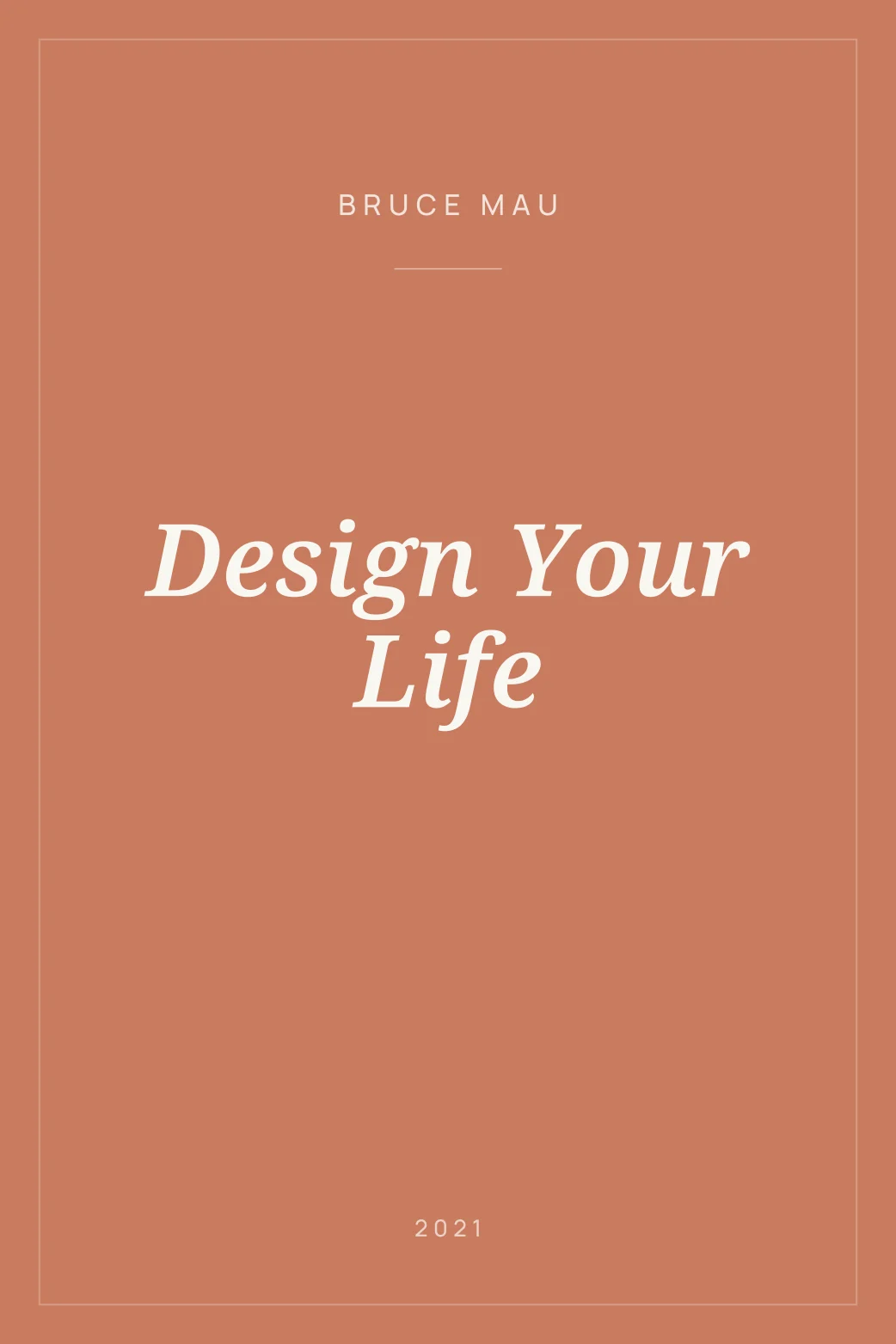 Portada de Design Your Life