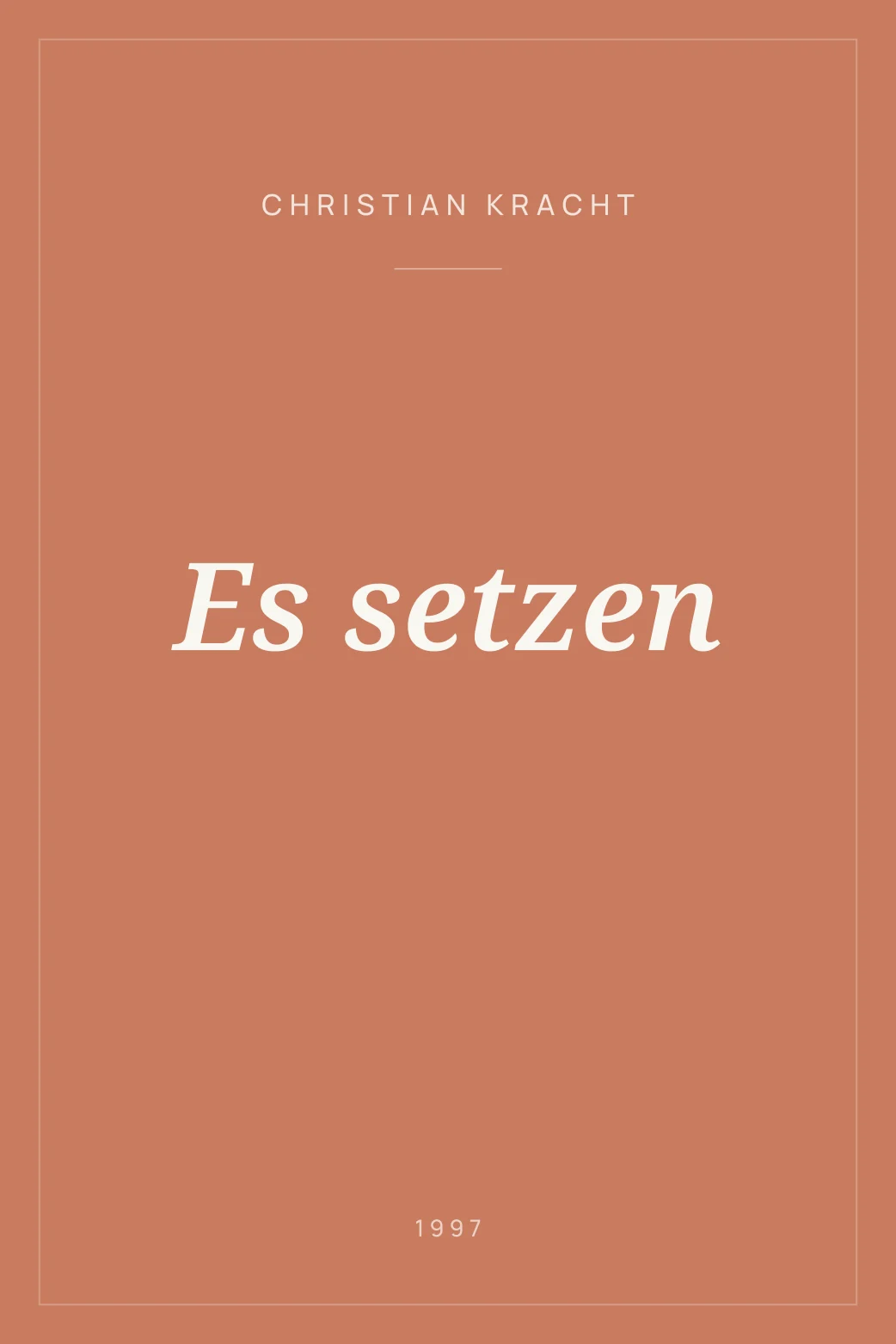 Portada de Es setzen