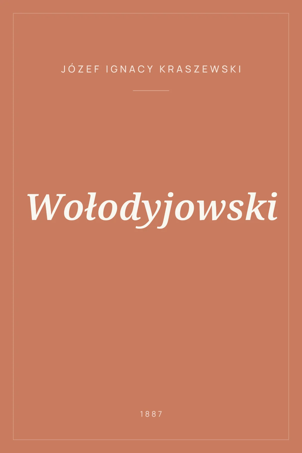 Portada de Wołodyjowski
