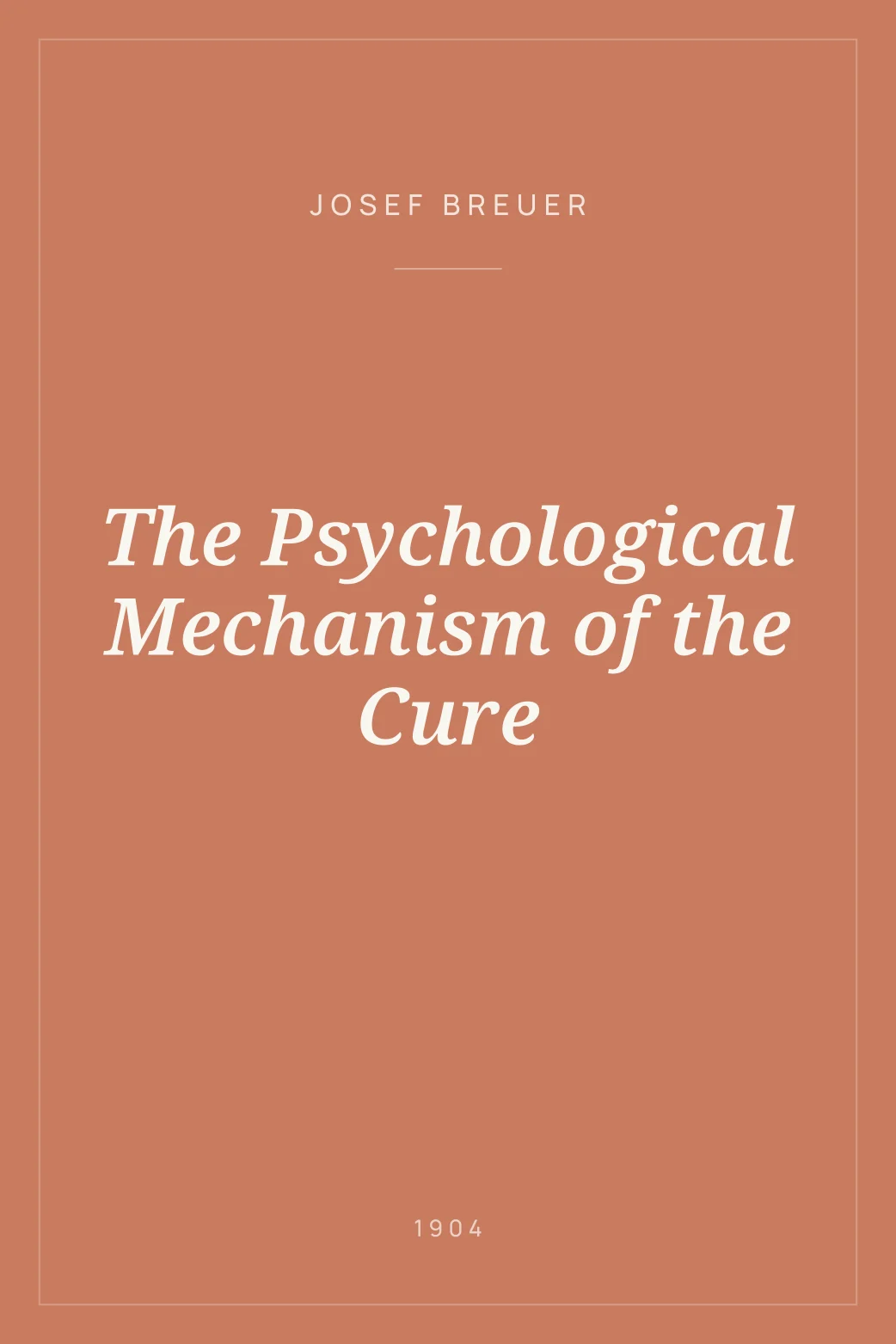 Portada de The Psychological Mechanism of the Cure