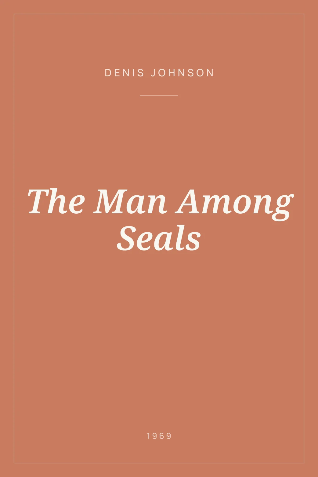 Portada de The Man Among Seals