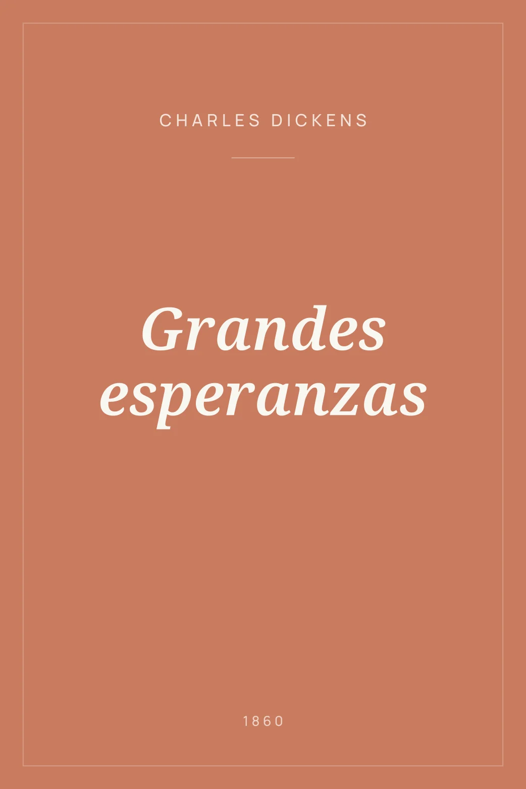 Portada de Grandes esperanzas
