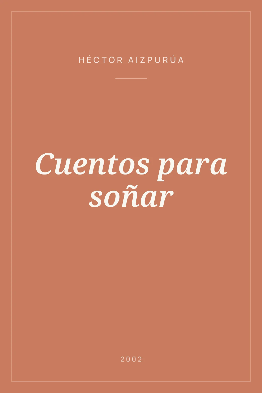 Portada de Cuentos para soñar