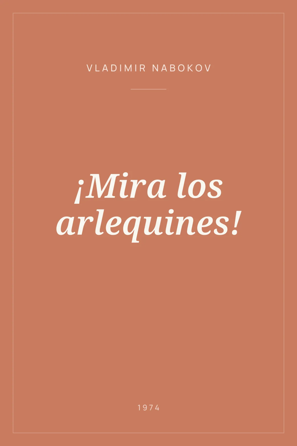 Portada de ¡Mira los arlequines!