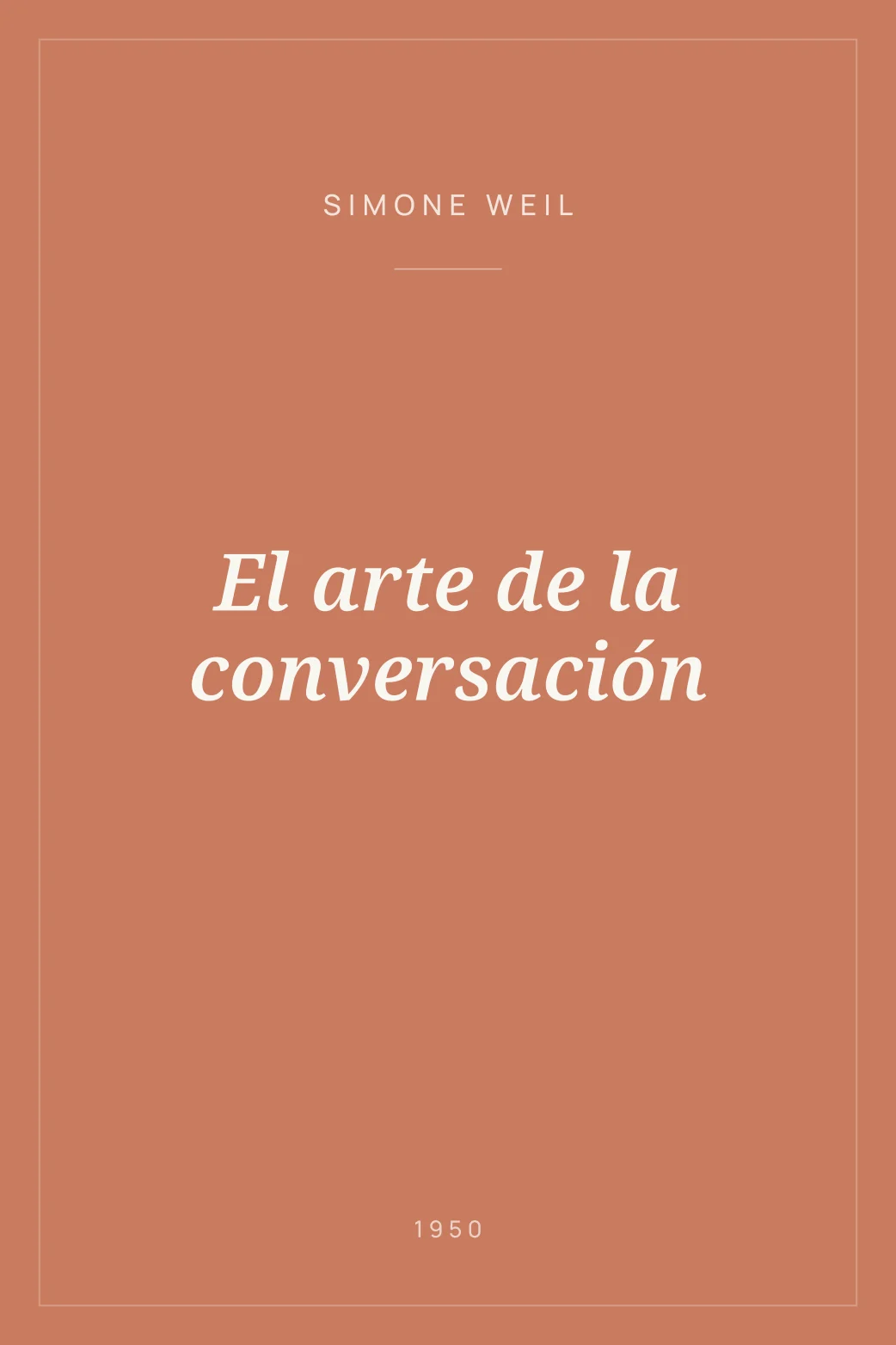 Portada de El arte de la conversación